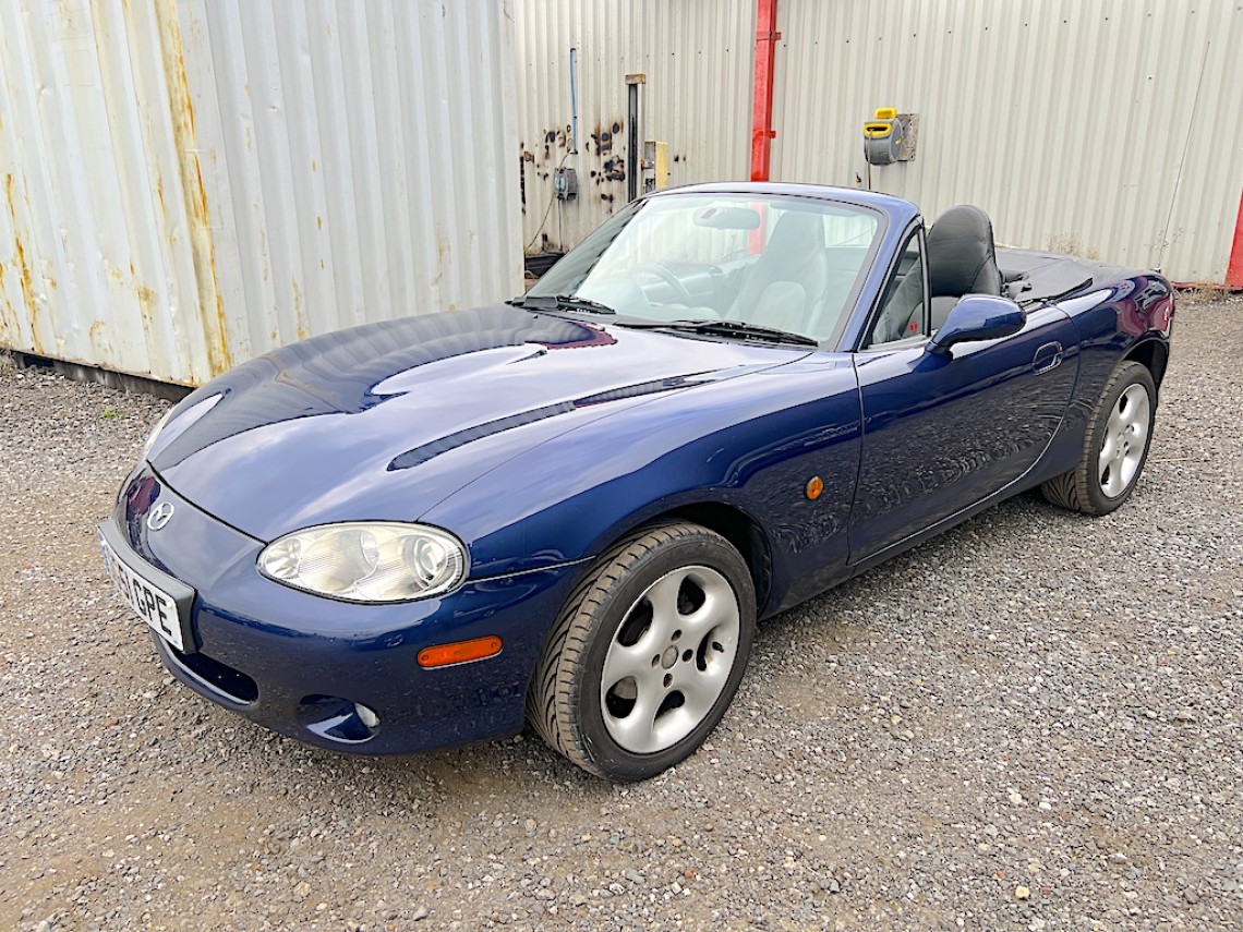 2001 Mazda MX-5 Mk2.5 1.8 VVT in Supreme Blue for sale at MX5 City